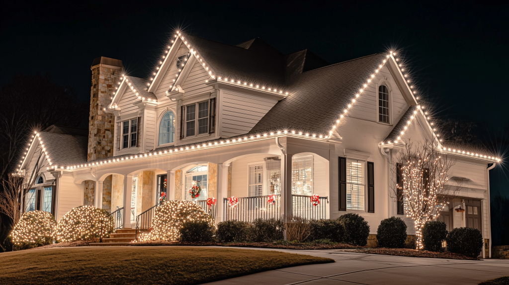 christmas light installation post falls idaho