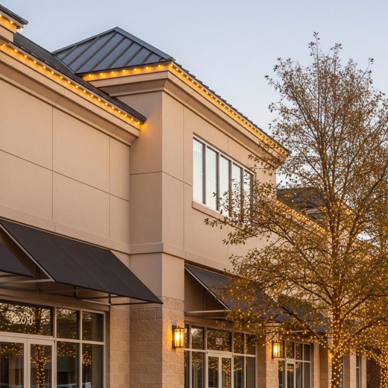 christmas lights installation post falls