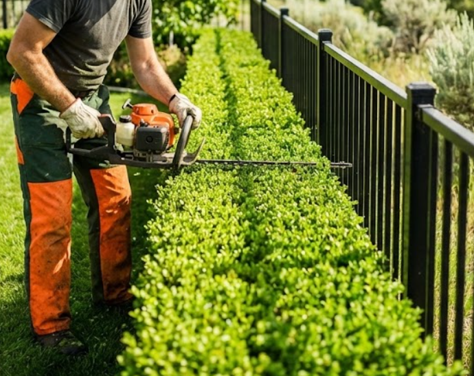 hedge trimming